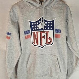 NFL Gray Sweatshirt Classic Sporty Design
